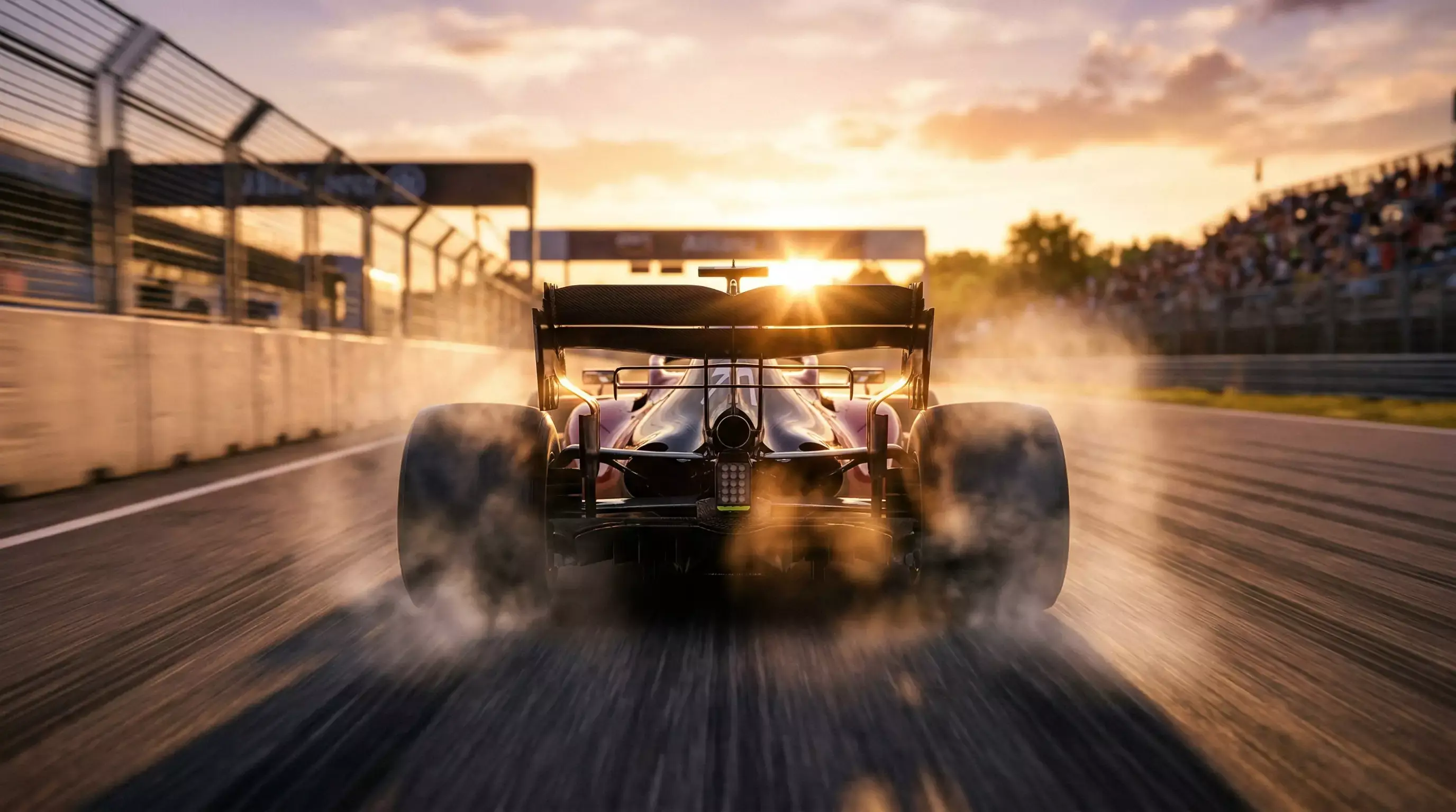 Formel 1 Rennstrecke mit Daten-Overlay und Wettquoten-Analyse
